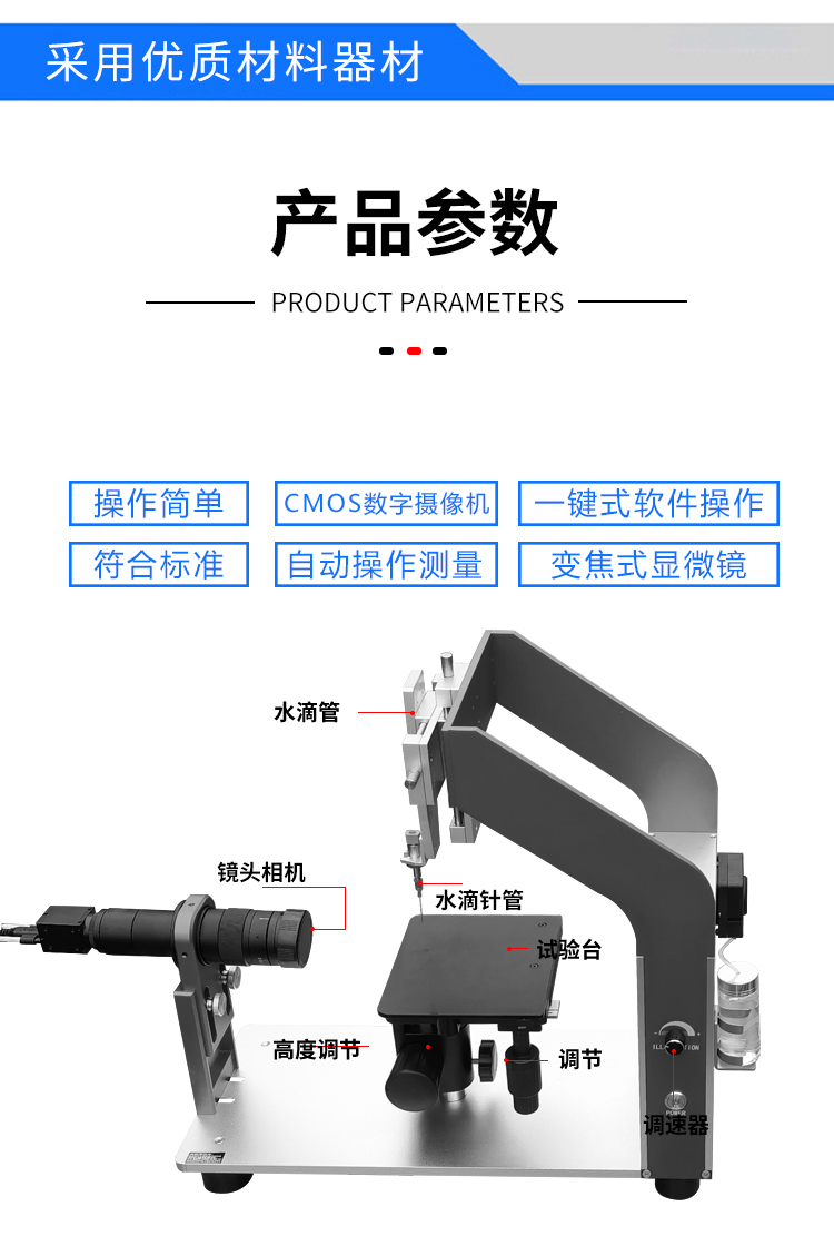 水滴角測試儀