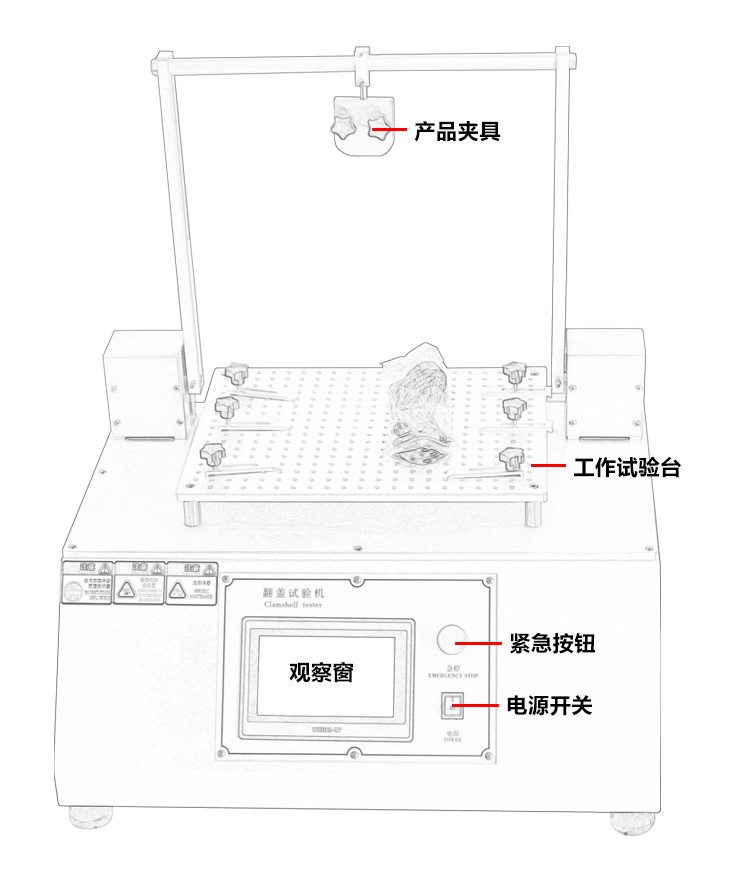 翻蓋試驗(yàn)機(jī)
